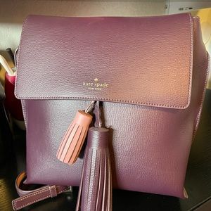 Kate Spade Purple Backpack